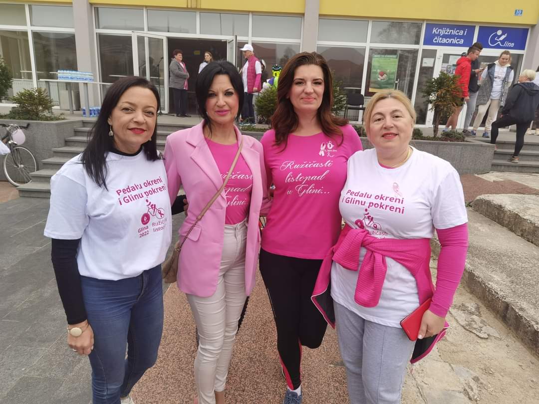 U subotu 15. listopada 2022. godine, u Glini je održana 3. biciklijada pod nazivom “Pedalu okreni i Glinu pokreni” koju je organizirala Udruga za pomoć ženama oboljelih od raka dojke sv. Agata Glina uz pomoć Grada Gline i Gradskog društva Crvenog križa Glina s ciljem podizanja svijesti o prevenciji i ranom otkrivanju raka dojke te važnosti zdravog načina života.