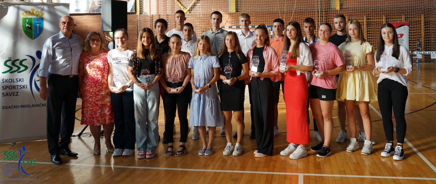 Školski sportski savez Sisačko-moslavačke županije 21. lipnja 2023. godine u dvorani Brezovica u Sisku organizirao je Svečanost školskog sporta kojom je obilježeno 25 godina rada Školskog sportskog saveza Sisačko-moslavačke županije.