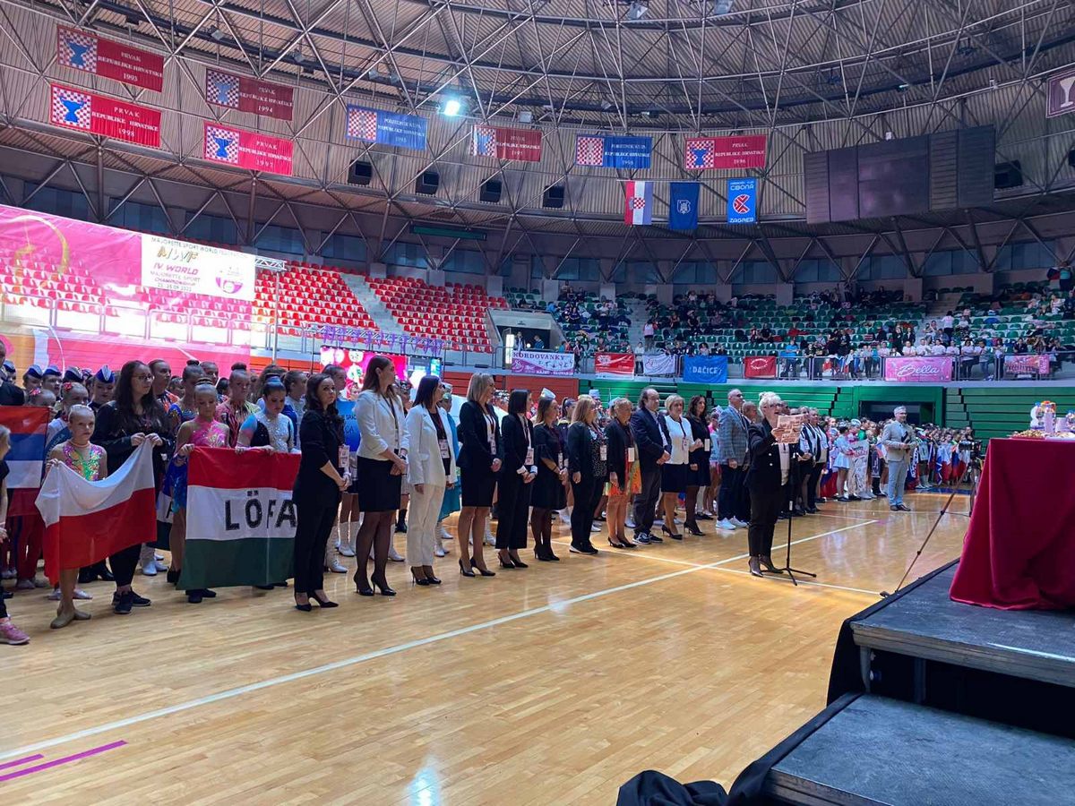 Predsjednik Zajednice sportskih udruga i saveza Sisačko-moslavačke županije Marko Badrić je u petak, 23. rujna 2022. godine, u Areni „Dražen Petrović“ u Zagrebu nazočio svečanom otvaranju četvrtog Svjetskog prvenstva u mažoret-sportu.