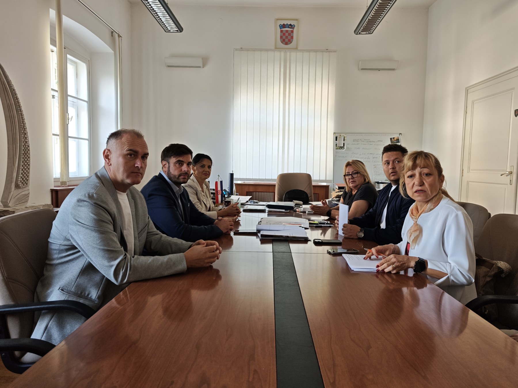 Radni sastanak župana i gradonačelnika Hrvatske Kostajnice 