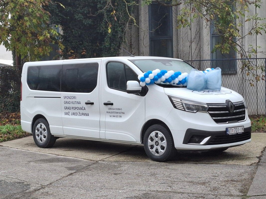 Župan Ivan Celjak posjetio je danas u Kutini Udrugu OSI – osoba s invaliditetom za koju je Sisačko-moslavačka županija sufinancirala kupnju novog kombi vozila u iznosu 15.000 EUR.