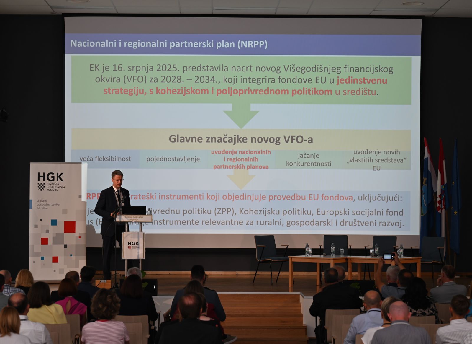 „Konkurentnost / jačanje regionalne prehrambene industrije“, naziv je stručnog skupa koji je održan danas u kongresnoj dvorani Županijskog centra u Sisku.