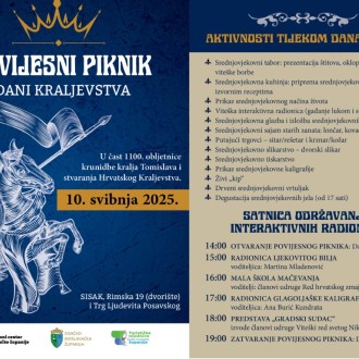 NAJAVLJEN „POVIJESNI PIKNIK: DANI KRALJEVSTVA“